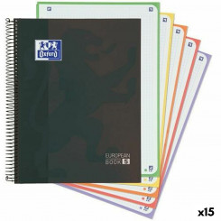 Notebook Oxford Classic Europeanbook 5 Black A4+ 120 Sheets (15 Units)