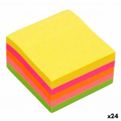 Adhesive Note Papers Bismark Multicolor 50 x 50 mm (24 Units)