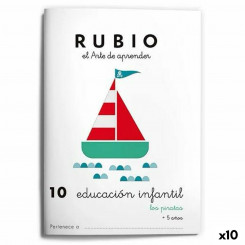 Early Childhood Education Notebook Rubio Nº10 A5 hispaania (10 Ühikut)