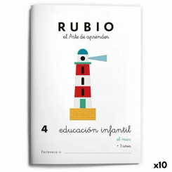 Тетрадь для дошкольного образования Rubio Nº4 A5 Испания (10 шт.)