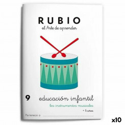 Тетрадь для дошкольного образования Rubio Nº9 A5 Испания (10 шт.)