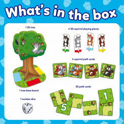 Educational game three in one Orchard Nutty Numbers (FR)