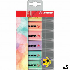 Набор светящихся в темноте маркеров Stabilo Boss Multicolor (5 шт.)