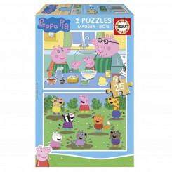 Children's puzzle Peppa Pig 25 Pieces, parts