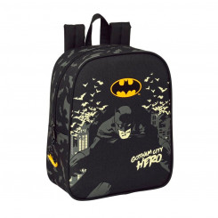 School backpack Batman Hero Black (22 x 27 x 10 cm)