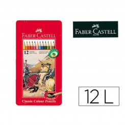 Colored pencils Faber-Castell 115801 Red