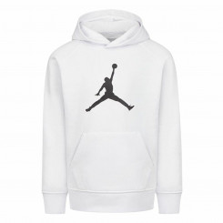 Dressipluus kapuutsiga, laste Nike Jordan Jumpman Logo Valge