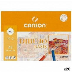 Drawing pad Canson Basik 10 Sheets (20 Units)