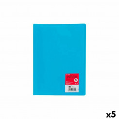 Organizer folder Grafoplas Poliplás Blue A4 (5 Units)