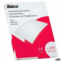Sheet lamination Ibico A4 0.25 mm Gloss (10 Units)