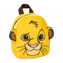 Children's backpack The Lion King Orange 18 x 22 x 8 cm