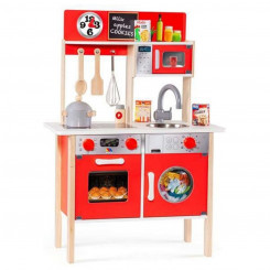Play kitchen Moltó 21292 Wood Red (10 pcs)