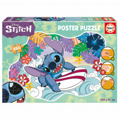 Puzzle Stitch Poster 250 Pieces, parts