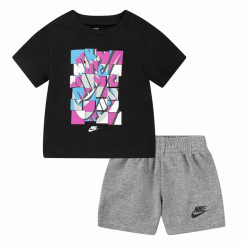 Детский спортивный костюм Nike Nsw Add Ft Black Grey, 2 шт., детали