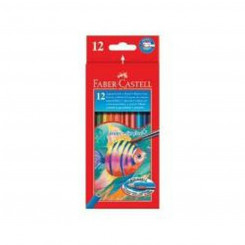 Watercolor pencils Faber-Castell Multicolor (12 pieces, parts)