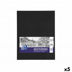 Блокнот для рисования Oxford Black A4, 96 листов (5 шт.)