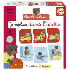 Educational game three in one Educa Je replace dans l´ordre (FR)