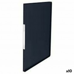 Organizer folder Esselte Black A4 polypropylene 10 Units