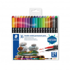 Set of felt-tip pens Staedtler 3187 Multicolor (36 Pieces, parts)