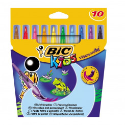 Set of felt-tip pens Bic 8289641 Multicolor (10 Pieces, parts)