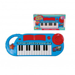 Electric piano Blue Light with sound (35 x 14 cm)