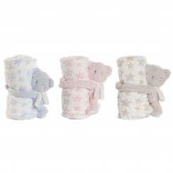Подарочный набор для малышей Home ESPRIT Синий Бежевый Розовый Полиэстер (3 шт.)