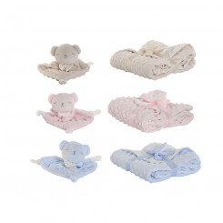 Gift Set for Babies Home ESPRIT Blue Beige Pink Polyester (3 Units)