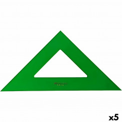 Kolmnurkjoonlaud Faber-Castell Roheline 16 cm (5 Ühikut)