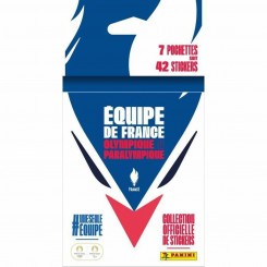 Stickers Panini Olympique France 7 Pieces, parts