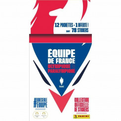 Наклейки Panini Olympique France 12 шт., детали
