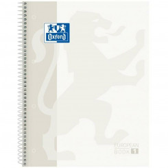 Notebook Oxford Classic White A4+ 80 Sheets 5 Units