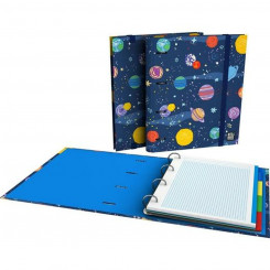 Ring binder Bits&Bobs Space Multicolor A4
