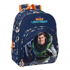 School Bag Buzz Lightyear Navy Blue (28 x 34 x 10 cm)