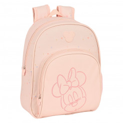 Koolikott Minnie Mouse Baby Pink (28 x 34 x 10 cm)