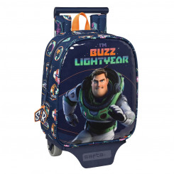 Школьный рюкзак на колесах Buzz Lightyear Navy Blue (22 x 27 x 10 см)