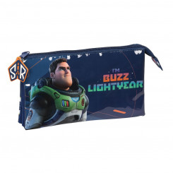 Тройная сумка Buzz Lightyear, темно-синяя (22 x 12 x 3 см)