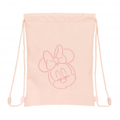 Рюкзак на завязках Минни Маус Розовый (26 х 34 х 1 см)