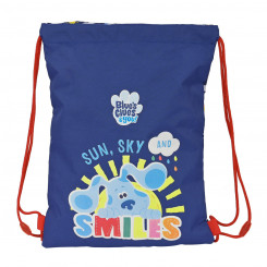 Backpack with Strings Blue's Clues Navy Blue (26 x 34 x 1 cm)