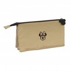 Тройная универсальная сумка Minnie Mouse Premium Beige (22 x 12 x 3 см)