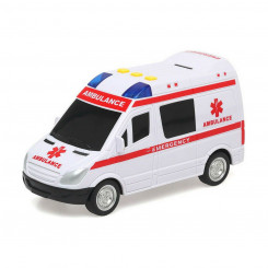 Грузовик городской спасательной машины скорой помощи