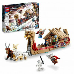 Ehituskomplekt Lego Thor Love and Thunder: The Goat Boat