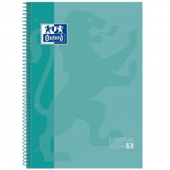 Notebook Oxford European Book Ice Mint A4 5 Units