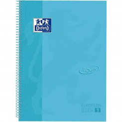 Notebook Oxford European Book A4 Pastel Blue 5 Units