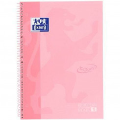 Notebook Oxford European Book Light Pink A4 5 Units