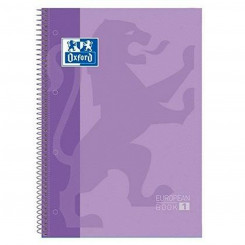 Notebook Oxford European Book A4 Light mauve 5 Units