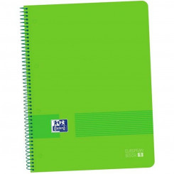 Notebook Oxford Live&Go Green A4 5 Units