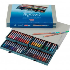 Watercolour Pencils Bruynzeel Aquarel Multicolour 48 Pieces