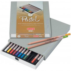 Colouring pencils Bruynzeel Design Pastel 12 Pieces Multicolour