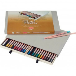 Colouring pencils Bruynzeel Design Pastel 24 Pieces Multicolour