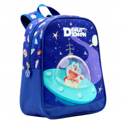 School Bag Doraemon Blue (35 x 28 x 11 cm)